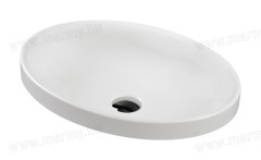 Pultba süllyeszthető mosdók