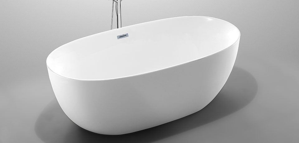 Wellis Oval Térben álló kád 150