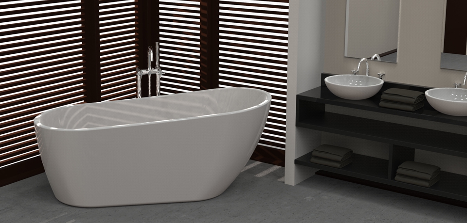 Wellis Sierra Térben álló kád 170