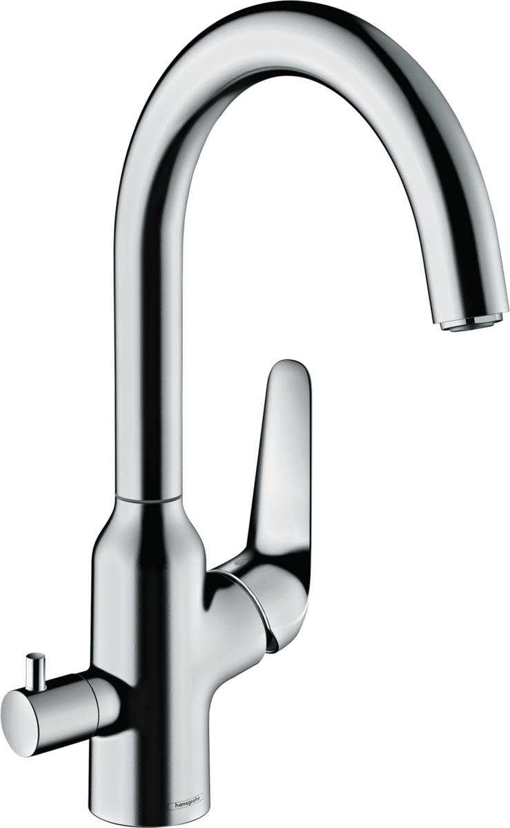 Hansgrohe Focus M42 Egykaros konyhai csaptelep elzárószeleppel 
