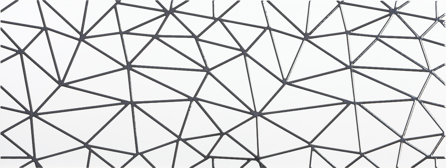 Azulev dekorcsempe Azulev Clarity Decor Volant Blanco dekorcsempe