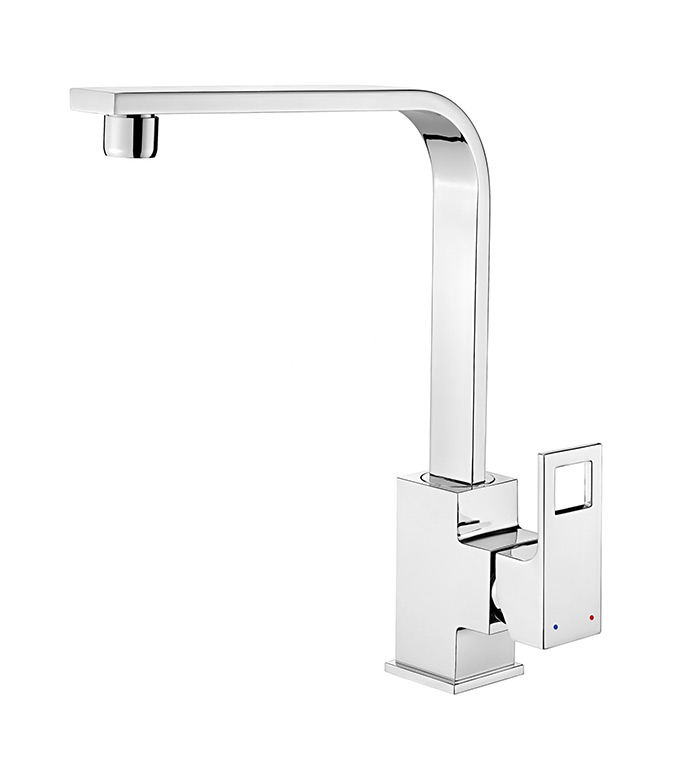 Deante Anemon álló mosogató csaptelep szögletes kifolyóval 