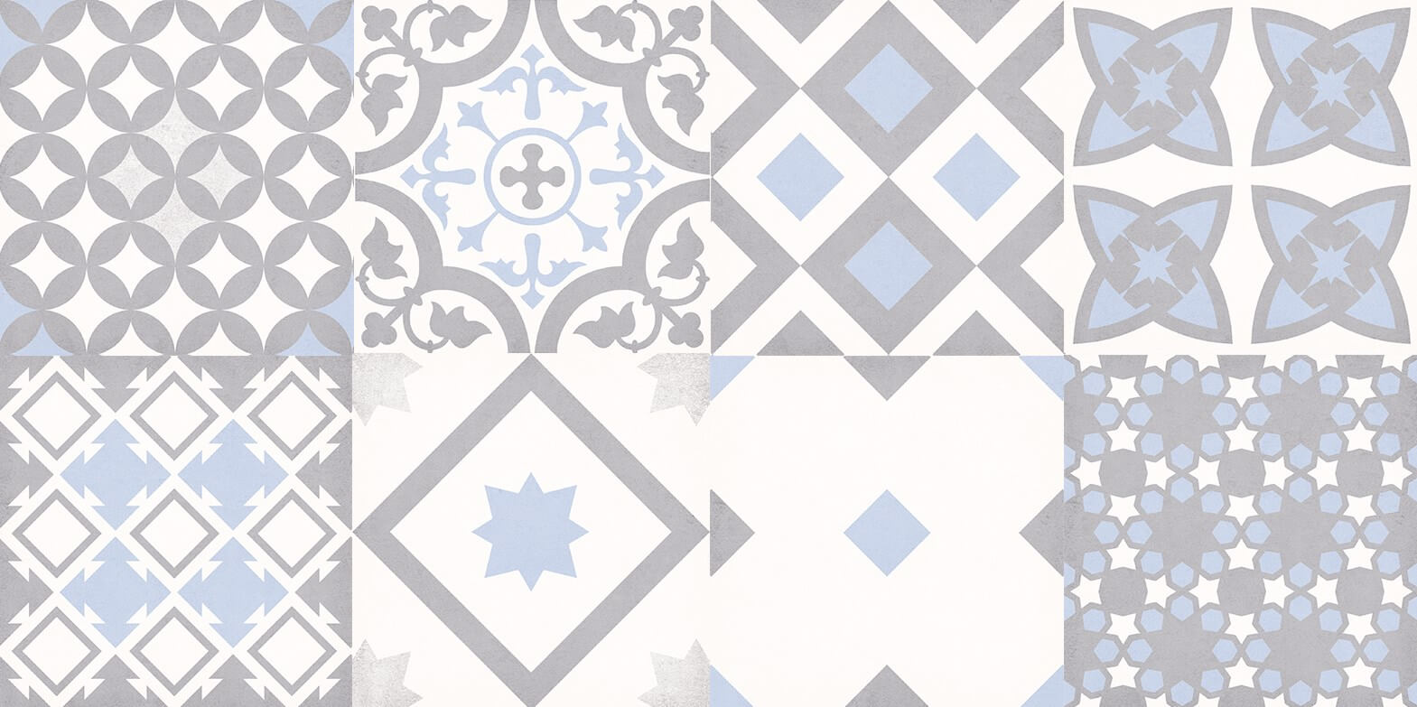 Ecoceramic mozaik Ecoceramic Great Mosaico Great Celeste mozaik