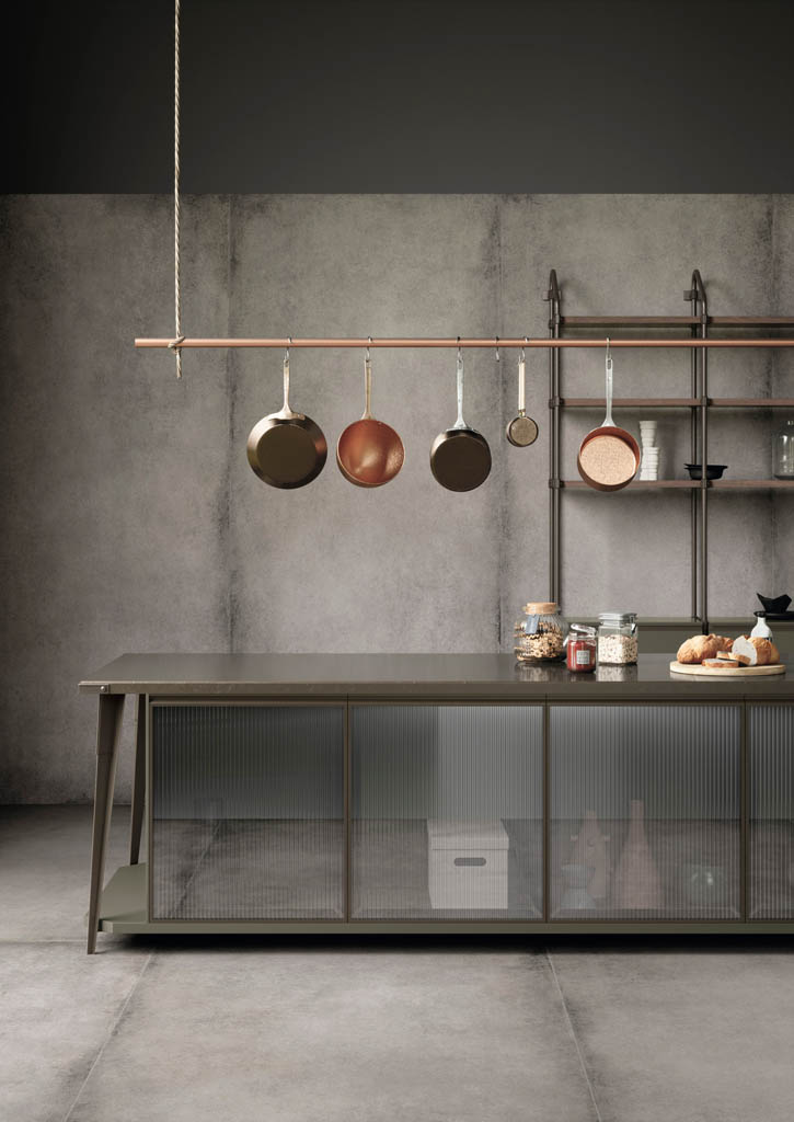 Iris Ceramica Aged Concrete Falburkolat 