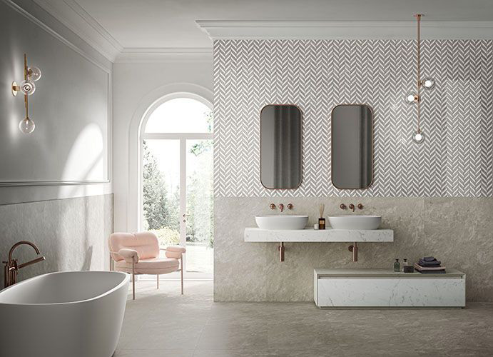 Italgraniti Lux Experience Modern fürdőszoba