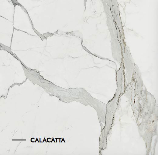 Kerlite Allure Calacatta Smooth falicsempe és padlólap 120x120 cm