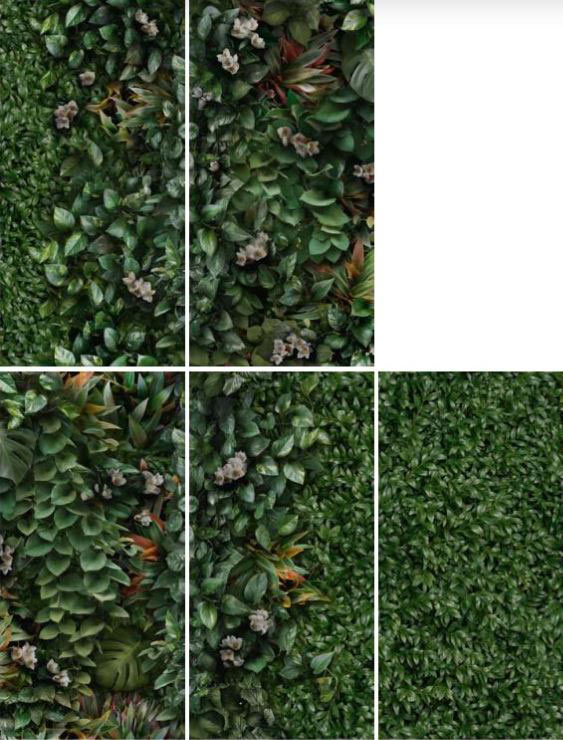 Kerlite Zero 3 Glam Greenwall dekorcsempe 50x100 cm