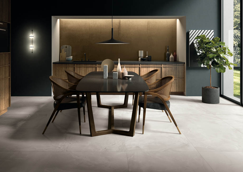 Lafaenza Bianco Kőhatású járólap 