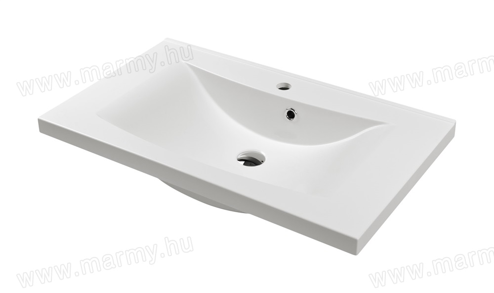 Marmy mosdó Marmy Claudia 80x48 fényes fehér