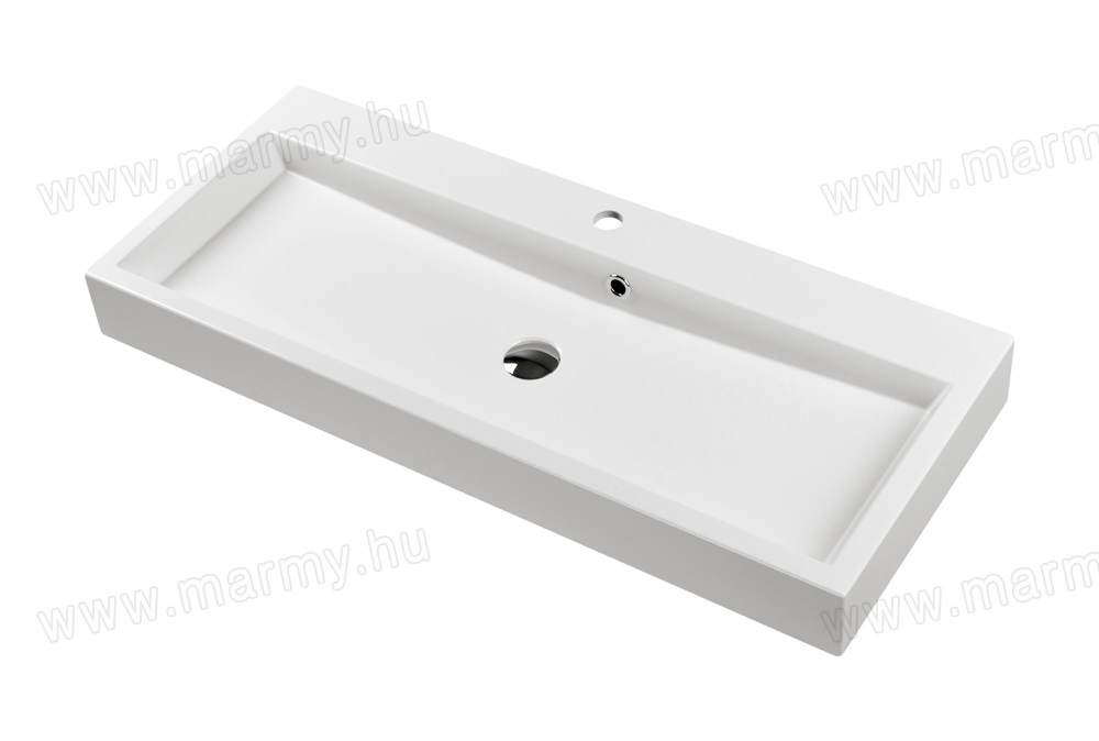 Marmy mosdó Marmy Bologna 100x42 fényes fehér