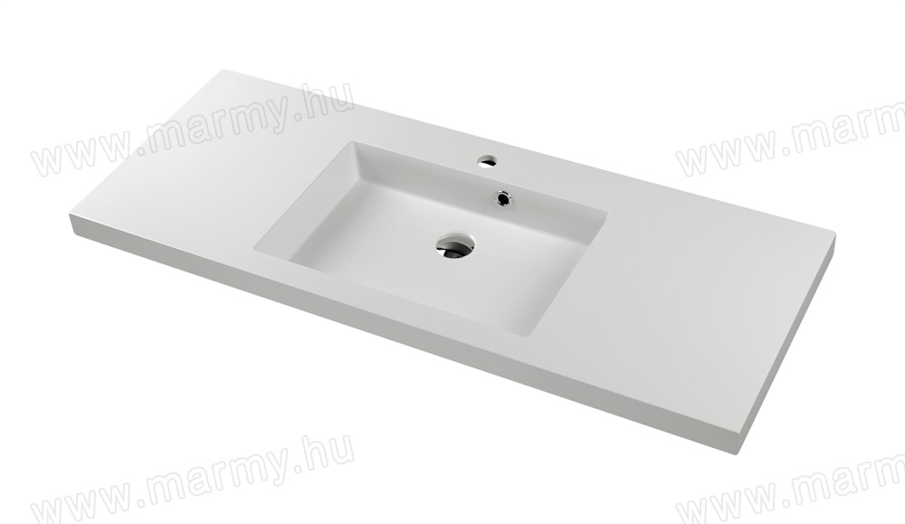Marmy mosdó Marmy Marzano 120x47 fényes fehér