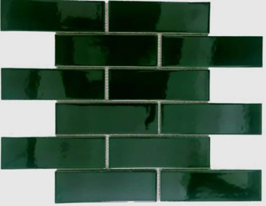 28,2x29,2 Green B fényes mozaik