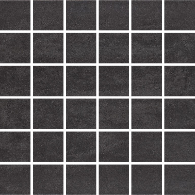 Opoczno Concrete Flower Graphite Mosaic mozaik 29,7 x 29,7