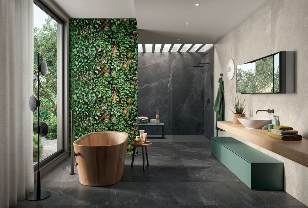 Panaria Zero 3 Stone Trace falburkolatok és padlólapok