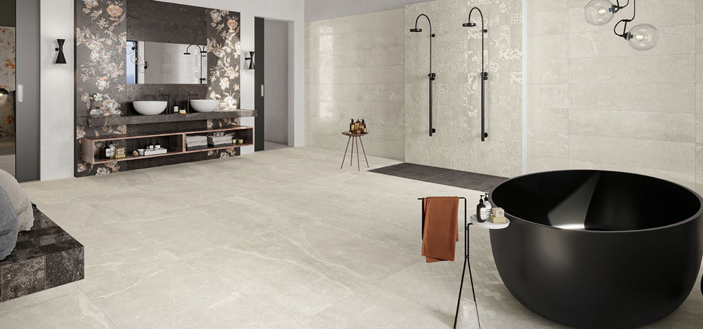 Ceramiche Piemme Ibla Modern fürdőszoba 