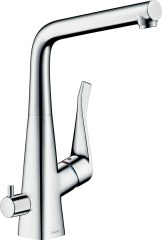 Hansgrohe Metris M71 Egykaros konyhai csaptelep 320, elzárószeleppel 