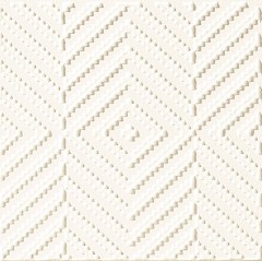 Tubadzin Elementary Patch White Str dekorcsempe 14,8 x 14,8