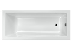 Niagara Wellness Wave Egyenes kád 120 x 70 cm