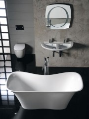 Polysan Flora Térben álló kád 180 x 80 cm