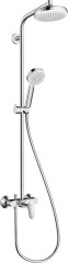 Hansgrohe Crometta Showerpipe 1jet egykaros csapteleppel 