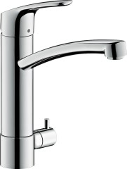 Hansgrohe Focus M41 Egykaros konyhai csaptelep elzárószeleppel 