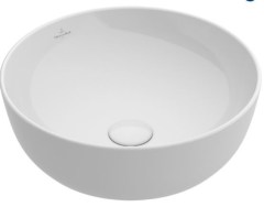 Villeroy & Boch Artis felületre szerelhető kerek mosdó 