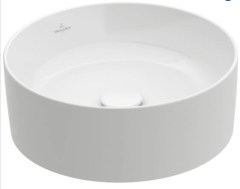 Villeroy & Boch Collaro felületre szerelhető kör alakú mosdó 