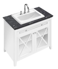 Villeroy & Boch Hommage szögletes mosdó mosdókagylóval 