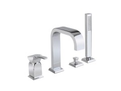 Bugnatese Vintage 9855 - peremre szerelhető 4 üléses kádcsaptelep