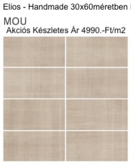 Elios Handmade Mou padlólap 30 x 60