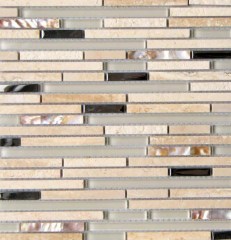 Mosavit Lluvia Beige mozaik 30x30 cm