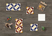 Aleluia Checkered  Csempe és Padlólap