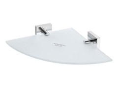 Arezzo Design Bemeta Beta sarok üvegpolc, 250X250 mm