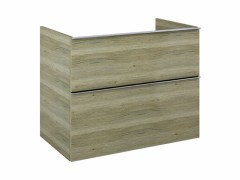 Arezzo Design Monterey 80cm-es alsószekrény mosdópulthoz 2 fiókkal sanremo tölgy