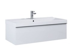 Arezzo Design Monterey 100 cm-es alsószekrény 1 fiókkal magasfény? fehér