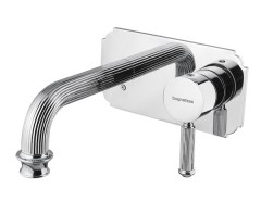 Bugnatesa Athena 8543SC - fal alatti mosdócsaptelep klikk-klakk leeresztővel