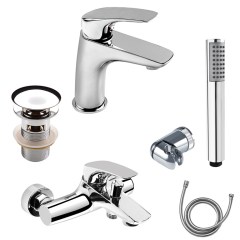 Deante Cynia fürdőszoba kádszett 6 in 1 