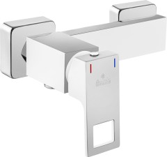 Deante Anemon zuhany csaptelep zuhanyszett nélkül, króm-fehér 