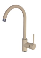 Deante Nemezja álló mosogató csaptelep U alakú kifolyóval - homok 