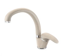 Deante Nemezja álló mosogató csaptelep F kifolyóval - homok 