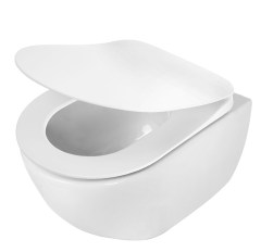 Deante Peonia fali WC csésze perem nélküli 