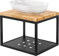 Deante Peonia ráültethető mosdókagyló fali konzollal 