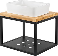 Deante Hiacynt ráültethető mosdókagyló fali konzollal 