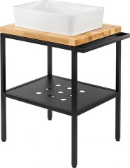 Deante Hiacynt ráültethető mosdókagyló álló konzollal 