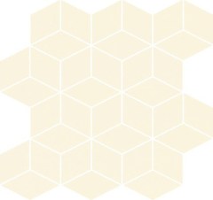 Cersanit Colour Blink Mosaic Diamond Cream mozaik 28 x 29,7