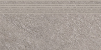 Cersanit Bolt Light Grey Matt ND090-026 lépcsőlap 29,8x59,8 cm