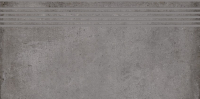 Cersanit Diverso Grey Matt ND576-046 lépcsőlap 29,8x59,8 cm