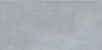 Cersanit Velvet Concrete Light Grey Matt ND1110-025 lépcsőlap 29,8x59,8 cm