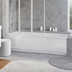 Ravak Be Happy II előlap 160 Bal fehér akrilkádhoz 