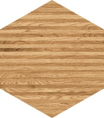 Domino Flare Wood Hex falicsempe 12,5 x 11 cm